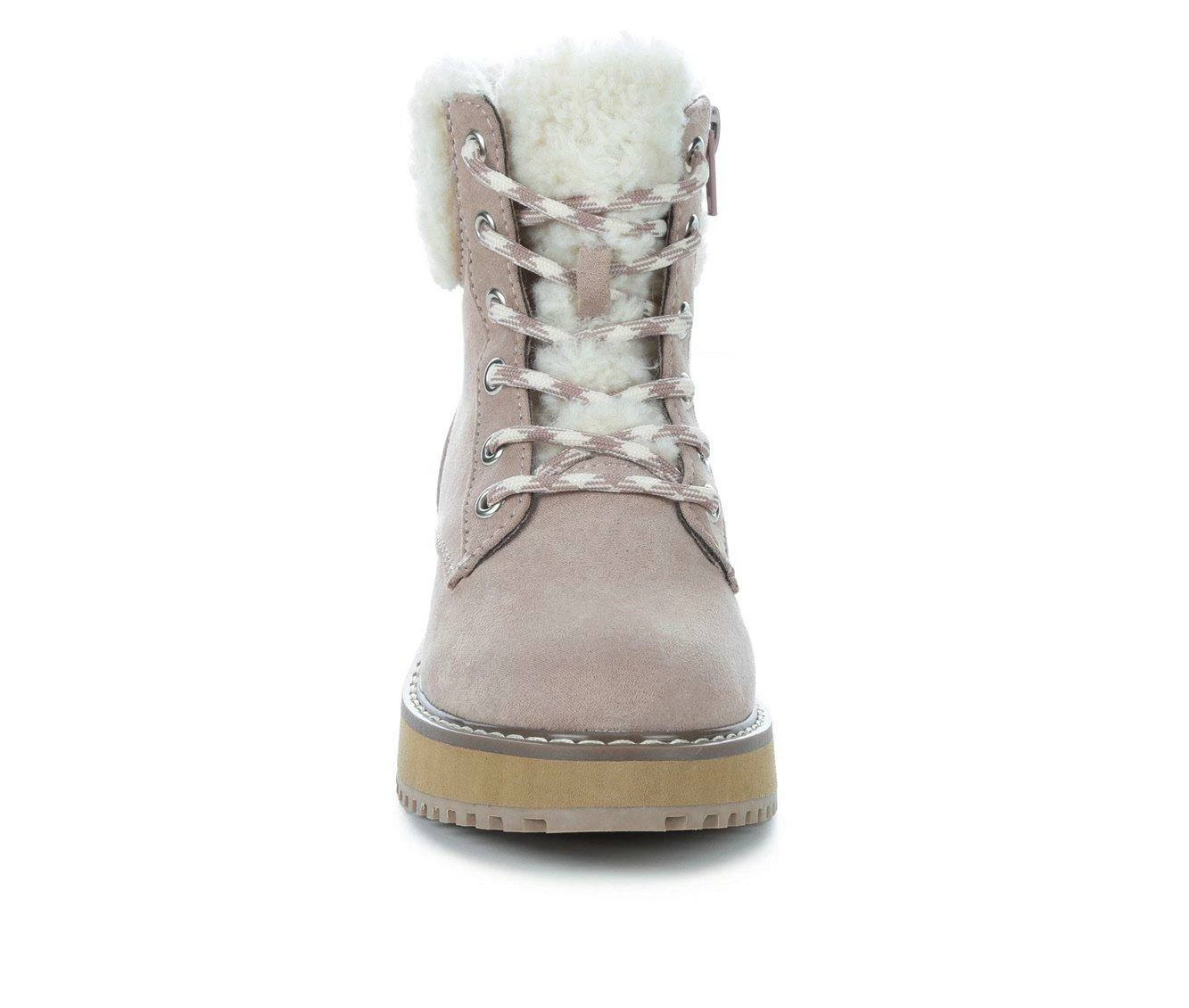 Budget ⭐ Girls' Madden Girl Little Kid & Big Kid Kimber Winter Wedge Booties Blush 🧨 5 Budget ⭐ Girls' Madden Girl Little Kid & Big Kid Kimber Winter Wedge Booties Blush 🧨 - Image 5