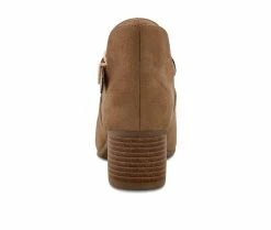 Budget 🌟 Girls' Kenneth Cole Little Kid & Big Kid Layla Logo Heeled Booties Taupe 😉 -GIRLS' BOOTS Shop 4 106
