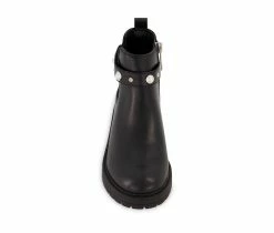 Budget ❤️ Girls' Marc Fisher Children's Little Kid & Big Kid Jade Strap 🥾 Boots Black 🤩 -GIRLS' BOOTS Shop 4 108