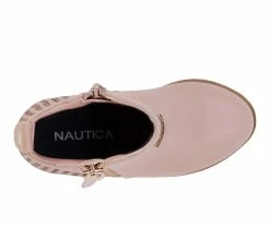 Coupon 💯 Girls' Nautica Toddler & Little Kid Inara Booties Blush 👏 -GIRLS' BOOTS Shop 4 112