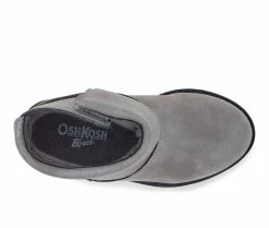 Buy 🔔 Girls' OshKosh B'gosh Toddler & Little Kid Flip 🥾 Boots Grey ⌛ -GIRLS' BOOTS Shop 4 115