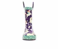 Outlet 😉 Girls' Western Chief Toddler & Little Kid Unicorn Dreams Rain 🥾 Boots Purple 🧨 -GIRLS' BOOTS Shop 4 179
