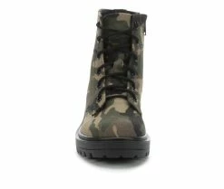 Coupon 🥰 Girls' Unr8ed Little Kid & Big Kid Firm Combat 🥾 Boots Camo ⭐ -GIRLS' BOOTS Shop 4 2
