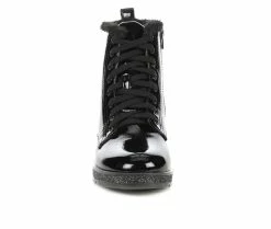 Cheap ❤️ Girls' MIA Little Kid & Big Kid Symone Lace-Up 🥾 Boots Black 🧨 -GIRLS' BOOTS Shop 4