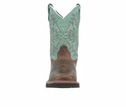 Outlet ✔️ Kids' Laredo Western 🥾 Boots Big Kid Nia Cowboy 🥾 Boots Brown/Turquoise 👍 -GIRLS' BOOTS Shop 4 338