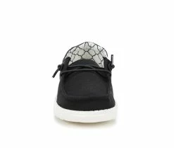 Buy 👏 Girls' HEY DUDE Little Kid & Big Kid Wendy Slip-On 👟 Shoes Black ✨ -GIRLS' BOOTS Shop 4 373