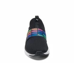 Best reviews of 🥰 Girls' Puma Little Kid Softride Sophia Slip On Repeat Running 👟 Shoes Black/White 🧨 -GIRLS' BOOTS Shop 4 393