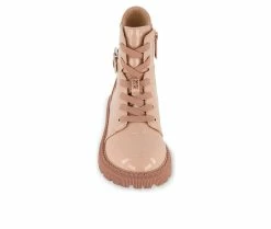 Coupon 😉 Girls' DKNY Little Kid & Big Kid Ava Trio Lace Up 🥾 Boots Taupe ✨ -GIRLS' BOOTS Shop 4 40