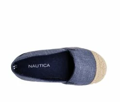 Wholesale 🛒 Girls' Nautica Toddler & Little Kid Ancora Espadrille Slip-On 👟 Shoes Denim 🤩 -GIRLS' BOOTS Shop 4 416