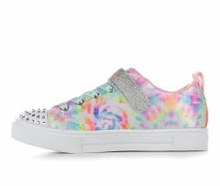 Hot Sale 👍 Girls' Skechers Little Kid & Big Kid Twinkle Stormy Bright Light-Up 👟 Sneakers Pink/Multi 🎁 -GIRLS' BOOTS Shop 4 432