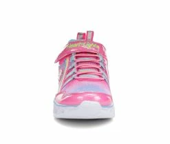Hot Sale ⭐ Girls' Skechers Little Kid & Big Kid Heart Lights Rainbow Lux Light-Up 👟 Sneakers Pink Multi 🔥 -GIRLS' BOOTS Shop 4 443