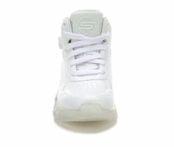 Best Sale 🛒 Girls' Skechers Little & Big Kid S-Lights Remix Sound Activated Light-Up 👟 Sneakers White 👏 -GIRLS' BOOTS Shop 4 444