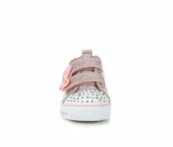 Best reviews of 🎉 Girls' Skechers Toddler & Little Kid Shuffle Sequins N' Shine Light-Up 👟 Sneakers Rose Gold 👏 -GIRLS' BOOTS Shop 4 452