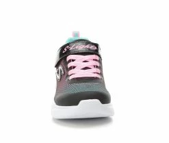 Promo 🔔 Girls' Skechers Little Kid & Big Kid Flicker Flash Light-Up 👟 Sneakers Blk/Wht/Multi 🔥 -GIRLS' BOOTS Shop 4 480