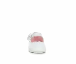 Best Sale 👏 Girls' Natural Steps Infant & Toddler Dinah Crib 👟 Shoes White 🧨 -GIRLS' BOOTS Shop 4 495