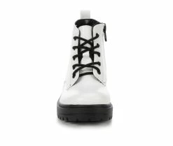 Top 10 😍 Girls' Unr8ed Toddler Firm Combat 🥾 Boots White 🌟 -GIRLS' BOOTS Shop 4 5