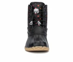 Best deal 😍 Girls' Olivia Miller Little Kid & Big Kid Josephine Duck 🥾 Boots Black 🔔 -GIRLS' BOOTS Shop 4 50