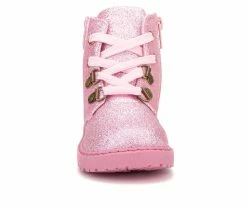 Best Pirce 🌟 Girls' Olivia Miller Toddler Tobey Lace-Up 🥾 Boots Pink 🔥 10 Best Pirce 🌟 Girls' Olivia Miller Toddler Tobey Lace-Up 🥾 Boots Pink 🔥 -GIRLS' BOOTS Shop 4 51