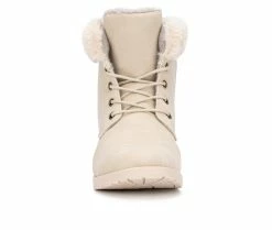 Brand new 🤩 Girls' Olivia Miller Little Kid & Big Kid Odessa Lace-Up 🥾 Boots White 💯 -GIRLS' BOOTS Shop 4 53