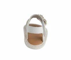 New 👏 Girls' Baby Deer Infant Sally 🩴 Sandals White 🔥 -GIRLS' BOOTS Shop 4 558