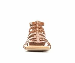 Flash Sale ⭐ Girls' Unr8ed Little Kid & Big Kid Sienna Gladiator 🩴 Sandals Tan ⌛ -GIRLS' BOOTS Shop 4 580