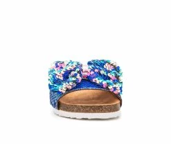 Cheapest ⌛ Girls' Olivia Miller Little Kid & Big Kid Shimmering Bow Footbed 🩴 Sandals Iridescent ❤️ 10 Cheapest ⌛ Girls' Olivia Miller Little Kid & Big Kid Shimmering Bow Footbed 🩴 Sandals Iridescent ❤️ -GIRLS' BOOTS Shop 4 625