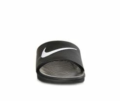 Best Sale 😍 Kids' Nike Little Kid & Big Kid Kawa Sport Slides Black/White 🔔 -GIRLS' BOOTS Shop 4 668