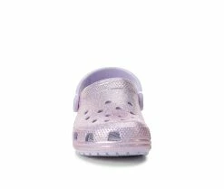 Deals 🎉 Girls' Crocs Toddler Classic Glitter 2 Clogs Lavender ⭐ -GIRLS' BOOTS Shop 4 702