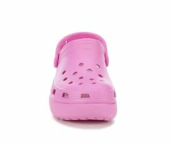 Discount 🥰 Girls' Crocs Little Kid & Big Kid Classic Cutie Platform Clogs Taffy Pink 🤩 -GIRLS' BOOTS Shop 4 716