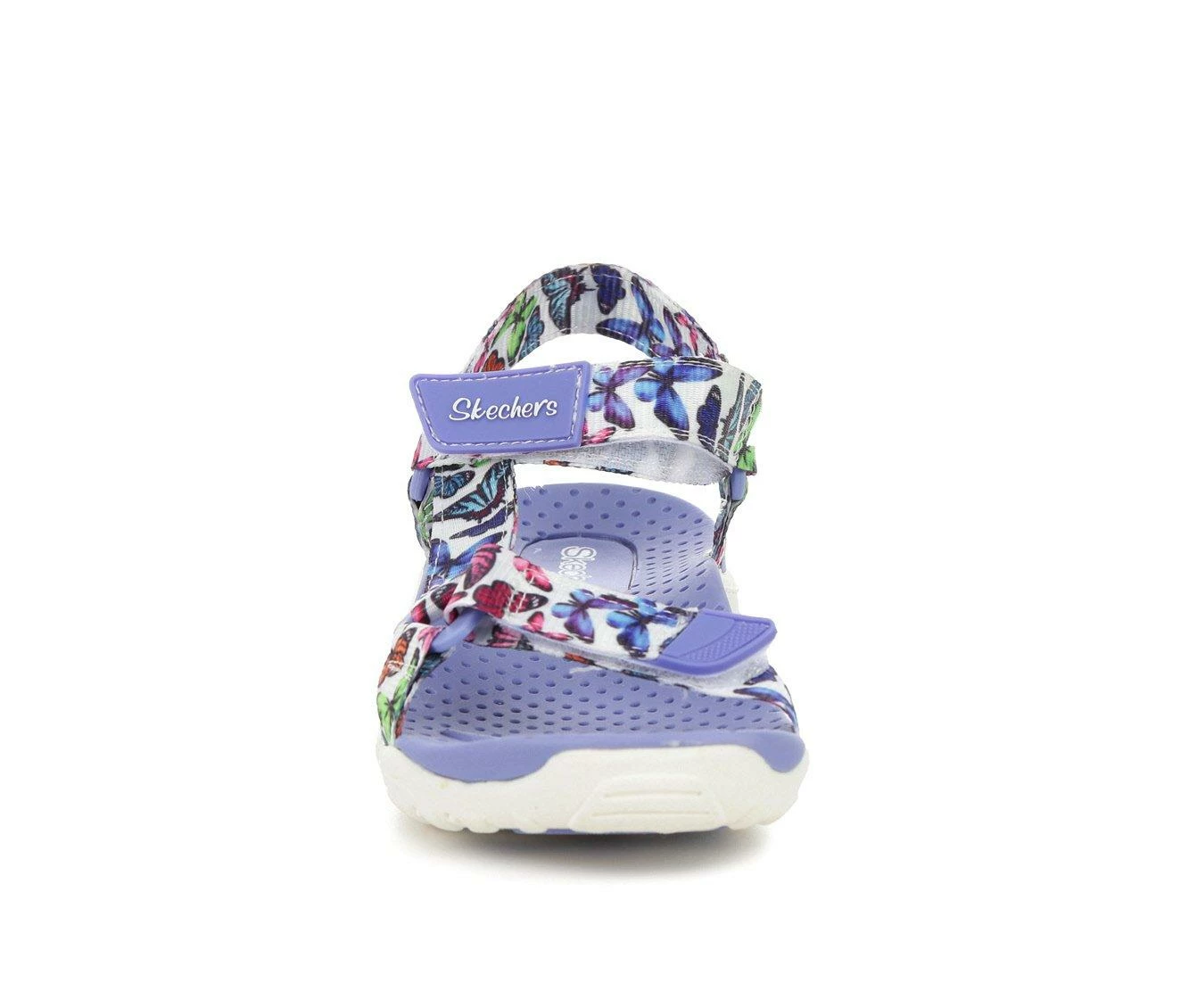 Wholesale 🥰 Girls' Skechers Little Kid & Big Kid Reggae Butterfly 🩴 Sandals White Multi ⭐ 5 Wholesale 🥰 Girls' Skechers Little Kid & Big Kid Reggae Butterfly 🩴 Sandals White Multi ⭐ - Image 5