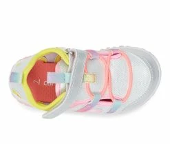 Coupon ❤️ Girls' Carters Toddler & Little Kid Metheor Closed Toe 🩴 Sandals Silver 🔥 -GIRLS' BOOTS Shop 4 729