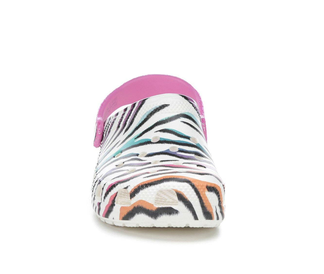 Outlet π Girls' Crocs Little Kid & Big Kid Classic Animal Print Clogs White/Multi π 5 Outlet π Girls' Crocs Little Kid & Big Kid Classic Animal Print Clogs White/Multi π - Image 5