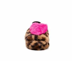 Outlet ✨ Olivia Miller Little Kid & Big Kid Protruding Heart Slippers Leopard 🧨 -GIRLS' BOOTS Shop 4 778