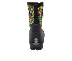 Top 10 🧨 Kids' Bogs Footwear Toddler & Little Kid Neo Classic Circle Rain 🥾 Boots Black Multi 🧨 -GIRLS' BOOTS Shop 5 137