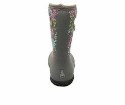 Discount 🧨 Girls' Bogs Footwear Little Kid & Big Kid York Rain 🥾 Boots Grey Multi 🛒 -GIRLS' BOOTS Shop 5 163