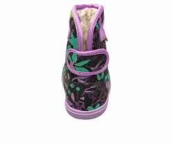 Buy ✔️ Girls' Bogs Footwear Toddler Baby Bogs Floral Rain 🥾 Boots Black Multi ⌛ -GIRLS' BOOTS Shop 5 169