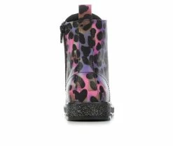 Brand new ⭐ Girls' MIA Little Kid & Big Kid Giuletta Lace-Up 🥾 Boots Multi Leopard 🌟 -GIRLS' BOOTS Shop 5 17