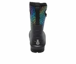 Best Pirce 🔔 Girls' Bogs Footwear Little Kid & Big Kid Neo Classic Rainbo Rain 🥾 Boots Black 🌟 -GIRLS' BOOTS Shop 5 170