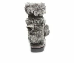 Best deal 🌟 Girls' Bearpaw Little Kid & Big Kid Retro Tama Winter 🥾 Boots Gray Fog 🌟 -GIRLS' BOOTS Shop 5 274