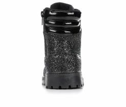 Cheap 🔔 Girls' US Polo Assn Little Kid & Big Kid Spark Lace-Up 🥾 Boots Black/Blush 😍 -GIRLS' BOOTS Shop 5 34