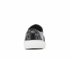 Top 10 🥰 Girls' MICHAEL KORS Little Kid & Big Kid Jem Daley Slip-On 👟 Shoes Black/White ✔️ -GIRLS' BOOTS Shop 5 353