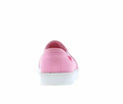 Hot Sale 🌟 Girls' Oomphies Toddler & Little Kid Madison Slip On 👟 Sneakers Pineapple Pink ⌛ -GIRLS' BOOTS Shop 5 399