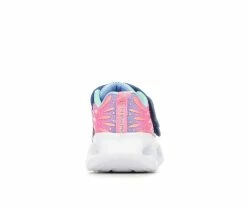 Best Sale 🔔 Girls' Skechers Toddler & Little Kid Twisty Brights Wingin' It Light-Up 👟 Sneakers Blue/Pnk/Btrfly 🔔 -GIRLS' BOOTS Shop 5 469