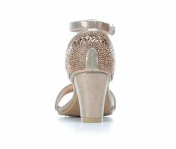 Deals 🛒 Girls' Badgley Mischka Little Kid & Big Kid Nora Special Occasion 👟 Shoes Rose Gold 😀 -GIRLS' BOOTS Shop 5 539