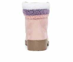 Top 10 😀 Girls' Olivia Miller Little Kid & Big Kid Cecilia Lace-Up 🥾 Boots Pink 🎉 -GIRLS' BOOTS Shop 5 55