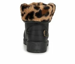 Outlet 👍 Girls' Olivia Miller Little Kid & Big Kid Alivia Lace-Up 🥾 Boots Black 🌟 -GIRLS' BOOTS Shop 5 57