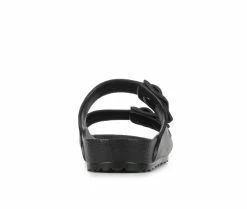 Cheapest 😀 Kids' Birkenstock Little Kid Arizona Essentials Footbed 🩴 Sandals Black 🎁 -GIRLS' BOOTS Shop 5 578