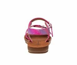 Outlet ✔️ Girls' Nanette Lepore Toddler Double Buckle Wedge 🩴 Sandals Multi 🔔 -GIRLS' BOOTS Shop 5 607