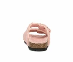 Outlet 🌟 Girls' Olivia Miller Little Kid & Big Kid Hailey Footbed 🩴 Sandals Blush ✨ -GIRLS' BOOTS Shop 5 610