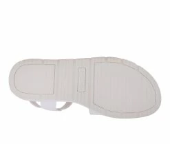 Discount 🥰 Girls' Nine West Little Kid & Big Kid Hedy 🩴 Sandals White 😍 -GIRLS' BOOTS Shop 5 614